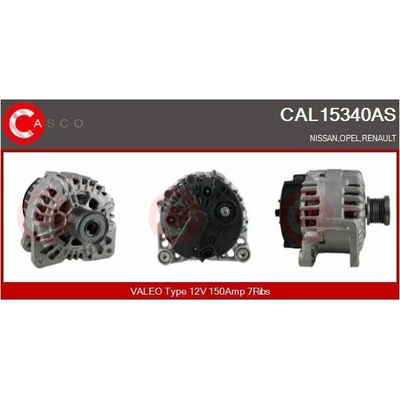 ALTERNATOR 12V 150A CAL15340AS