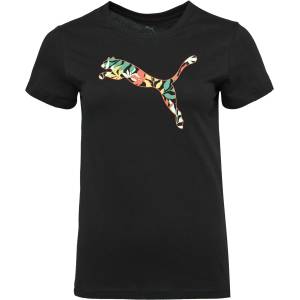PUMA Graphics floral cat loo tee s