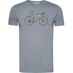 GreenBomb Мъжка тениска GreenBomb Knut 2 Guide T-shirt - Sea Smoke - размер L (217-0579-0113)