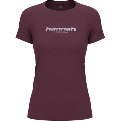 Hannah Dámské triko Cordy red mahogany