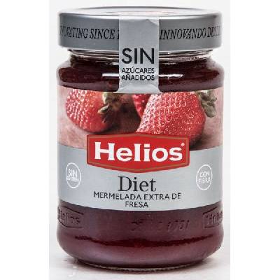 Helios Pomazánka jahodová bez přidaného cukru 280 g
