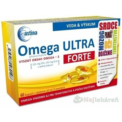 Astina Omega Ultra Forte 60 kapslí