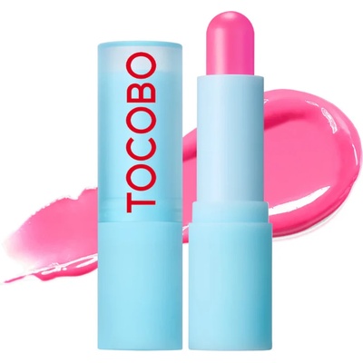 TOCOBO Балсамът за устни с тониран ефект от марката Tocobo, Glass Tinted Lip Balm, 012 Better Pink, 0.12 oz (3.5 g)