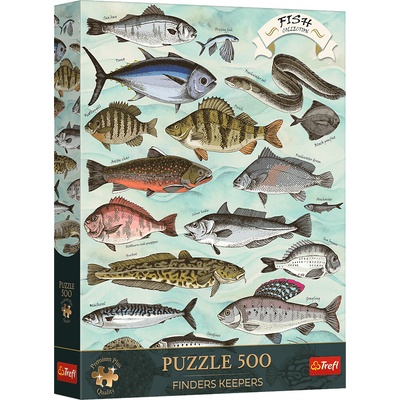 TREFL Premium Plus Finders Keepers Ryby 500 dielov