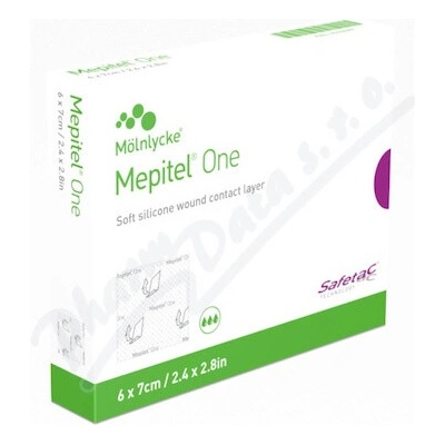 Mepitel One silikonové krytí 6 x 7 cm 5 ks