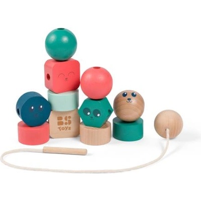 BS Toys Обличане на мъниста - моторна игра