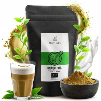 Mary Rose Pražený zelený čaj Hojicha Latte BIO 100 g
