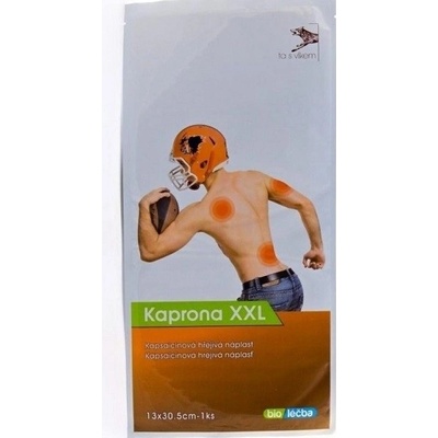 KAPRONA XXL Kapsaicinová prohřív.náplast 13x30.5 cm