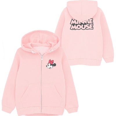 Minnie Mouse dievčenská mikina 52187834 svetlo ružová