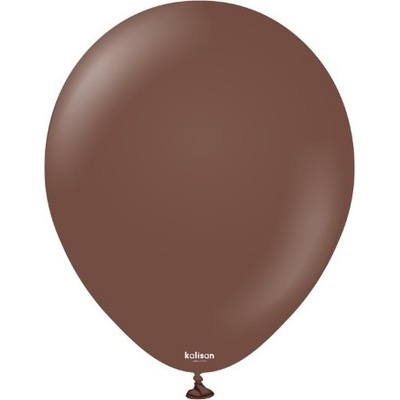 Kalisan Balloons Balonky hnědé, Standard Chocolate Brown 13 cm 5"
