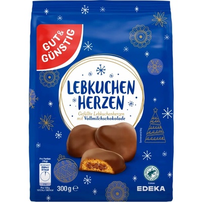 G&G Plněné perníčky v mléčné čokoládě 300 g – Zboží Dáma