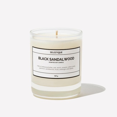 Selestique® Black Sandalwood - Ароматна свещ 160 г
