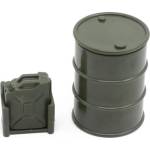 H-Speed варел за масло 42mm, туба 24mm 1: 24 тъмно зелен