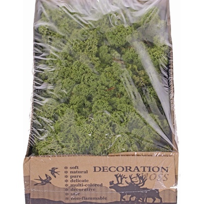Stabilizovaný mech box 500g - středně zelená