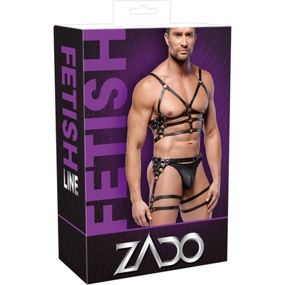 ZADO Кожен Harness комплект M/L