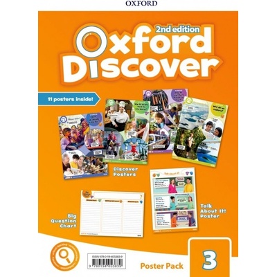 Oxford Discover Second Edition 3 Posters Pack - Kolektiv Autorů