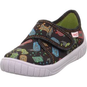 Superfit Детски пантофи Superfit Kid's Bill A House slippers - Schwarz / Mehrfarbig - размер 26 (EU) (702-4386-0314)