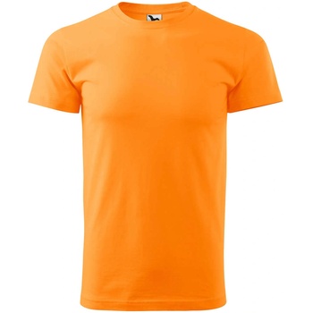 MALFINI Malfini basic 129 / Мъжка тениска - мандаринено оранжева s (129a213)