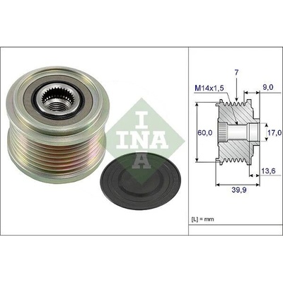 Předstihová spojka Schaeffler INA 535 0215 10