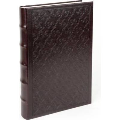 Jednobarevné fotoalbum, 10x15, zasunovací KD-46300 Decor 208 2 tm.hnědé PL