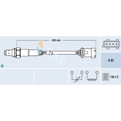 Lambda sonda FAE 77433