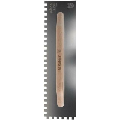 Hladítko nerez, zub 12 mm, 130 x 480 mm, WOOD LINE