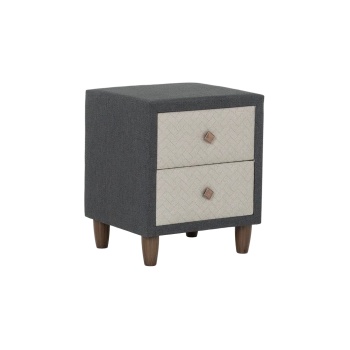 Carmen Нощно шкафче за спалня new nirvana - антрацит