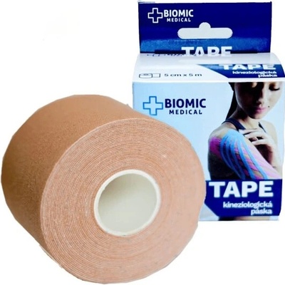 Goglisha Corp. Biomic tejpovacia páska telová 5 cm x 5 m