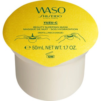 Shiseido Waso Yuzu-C Beauty Sleeping Mask REFILL Маска за лице дамски 50ml