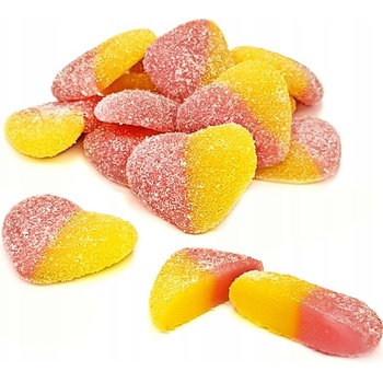 PEDRO ŽELÉ BONBONY KYSELÉ SRDÍČKA BROSKEV 1 kg