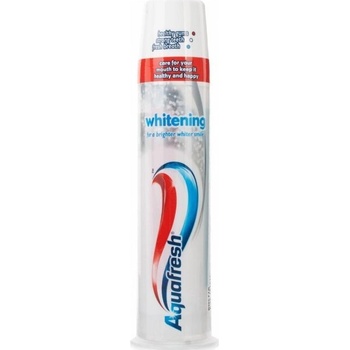 Aquafresh Whitening pump zubná pasta 100 ml
