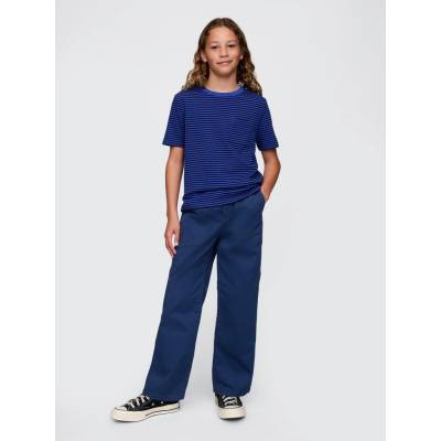 GAP dětské chino kalhoty UltraSoft tmavě modrá – Zboží Dáma