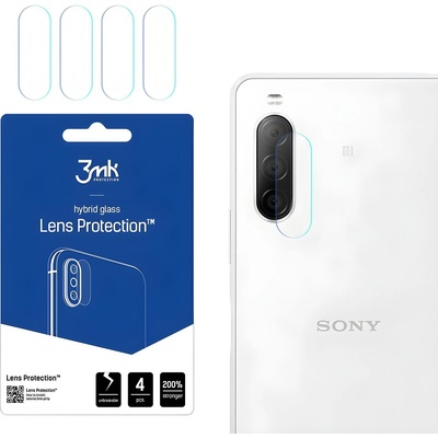 3mk Protection 4x Стъкло за камера 3mk за Sony Xperia 10 II - Прозрачен KP24323 (24323)