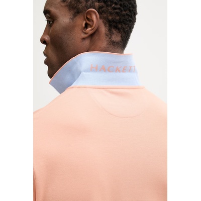 Hackett London Памучна тениска с яка Hackett London (HM5600148)
