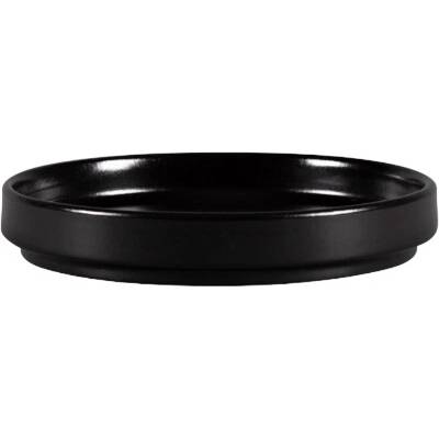 RAK Porcelain Nordic talíř mělký bez okraje pr. 14 cm černý