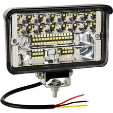 Pracovné svetlo halogénová 36 Led 108w 12v 24v 155x91x55mm obdĺžniková