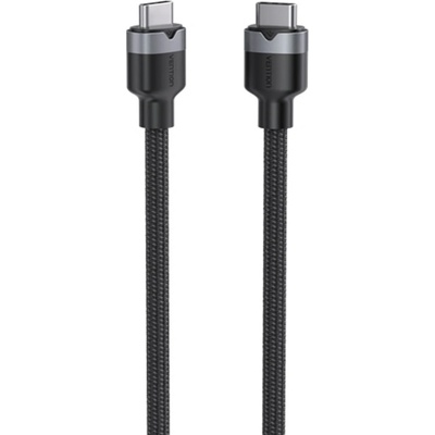 Vention Кабел Vention TRGBF, от USB-C(м) към USB-C(м), 1m, 100W, черен (TRGBF)