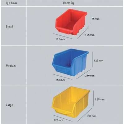 PATROL ecobox 220*350*165mm modrý 501406