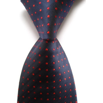 Kravata SK6017 červené bodky