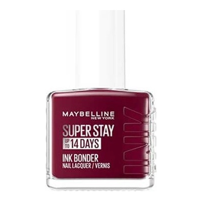 Maybelline New York SuperStay Ink Bonder 287 Midnight Red – lak na nehty 10ml