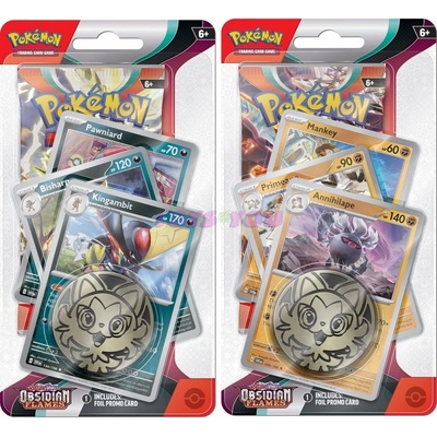 Pokémon TCG Obsidian Flames Premium Checklane Blister