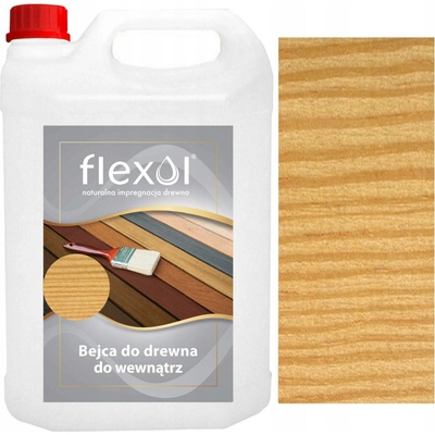 Mořidlo na dřevo ŽLUTÉ interiérové 5 L Flexol