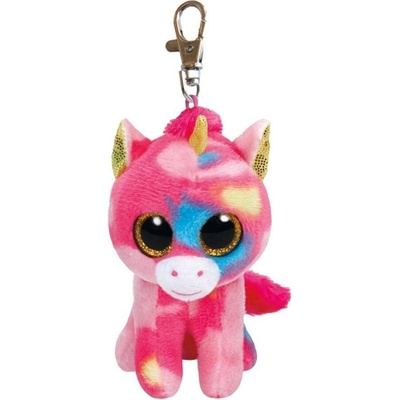 Prívesok na kľúče TY Beanie Boos Glubschi Fantasia Jednorožec Plyšová hračka pre deti 08.May