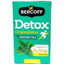 Bercoff Detox organizmu zmes bylín zeleného a čierneho čaju žihľava 20 x 1,5 g
