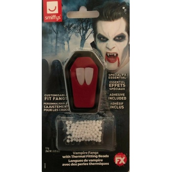 Zuby upíří tesáky bílé