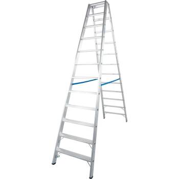 KRAUSE Двустранна стълба за интензивна употреба Krause Stabilo 2x12 (07124784)