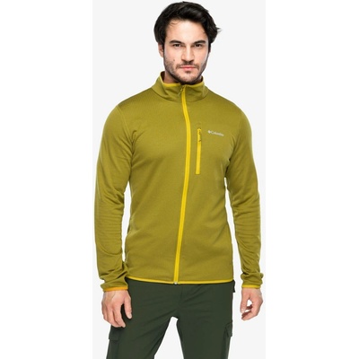 Columbia Essential Hike Grid Fleece Full Zip mossy green/antique moss