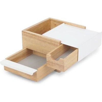 Umbra HK Limited Umbra Кутия за бижута и аксесоари mini stowit - цвят натурално дърво (umbra-1005314-390)