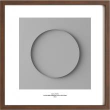 Idealform Poster no. 2 Circle shadow Barva: Silver grey, S textem: S textem