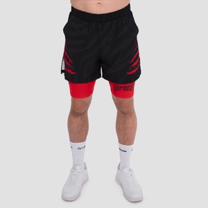 GymBeam Шорти 2 в 1 Grind Black XL